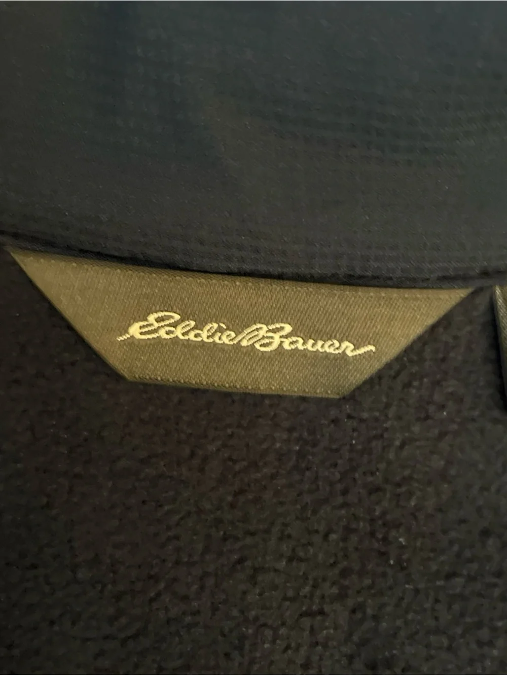 New Eddie Bauer Navy Sleeveless Softshell Vest